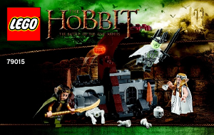Bedienungsanleitung Lego set 79015 The Hobbit Kampf mit dem Hexenkönig