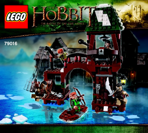 Handleiding Lego set 79016 The Hobbit Aanval op Meerstad