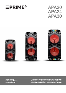 Manual Prime3 APA20 Speaker