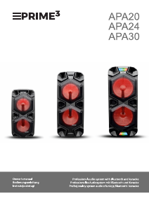 Manual Prime3 APA24 Speaker