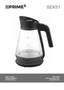 Manual Prime3 SEK51GL Kettle