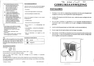 Handleiding Indesit D 932 Wasdroger