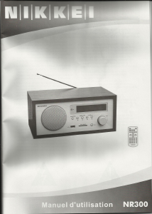 Mode d’emploi Nikkei NR300 Radio