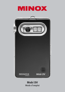 Mode d’emploi MINOX Mobi DV Caméscope