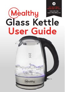 Handleiding Mealthy Glass Waterkoker