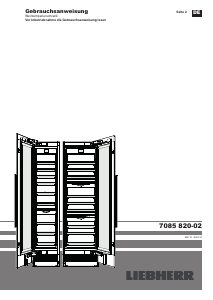 Bedienungsanleitung Liebherr EWT 9275 Weinklimaschrank