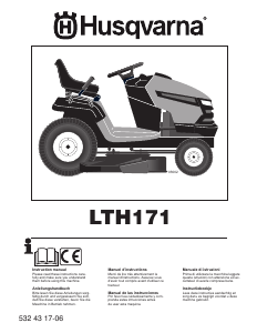 Manuale Husqvarna LTH171 Rasaerba