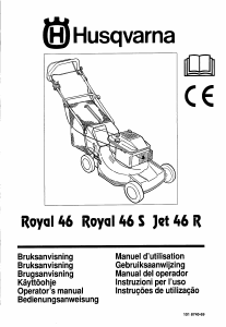 Manual de uso Husqvarna Royal 46 Cortacésped