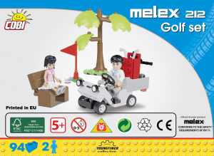 Manuál Cobi set 24554 Youngtimer Melex 212