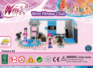 Bedienungsanleitung Cobi set 25146 Winx Club Fitness-Club