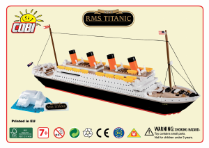 Hướng dẫn sử dụng Cobi set 1914A Titanic RMS