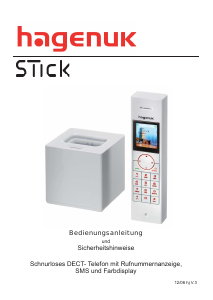 Bedienungsanleitung Hagenuk Stick Schnurlose telefon