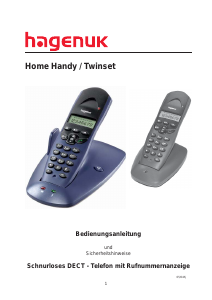 Bedienungsanleitung Hagenuk Home Handy Schnurlose telefon