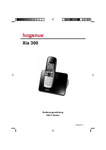 Bedienungsanleitung Hagenuk Xia 300 Schnurlose telefon