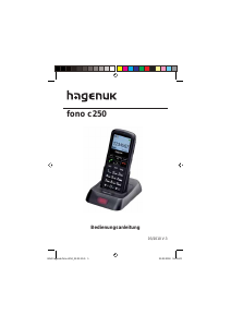Bedienungsanleitung Hagenuk Fono C250 Handy