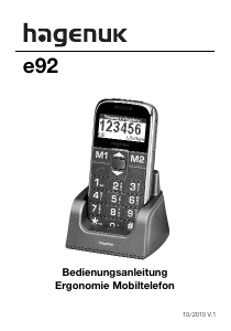 Bedienungsanleitung Hagenuk E92 Handy