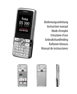 Mode d’emploi Hagenuk Fono DS300 Téléphone portable
