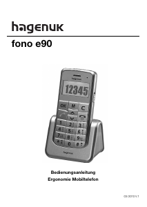 Bedienungsanleitung Hagenuk Fono E90 Handy