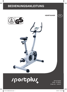 Bedienungsanleitung Sportplus SP-HT-2502 Heimtrainer