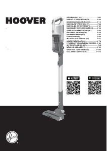 Kullanım kılavuzu Hoover HF522RPW 011 Elektrikli süpürge