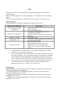 Bedienungsanleitung Hoover BHBF 192 F Kühl-gefrierkombination