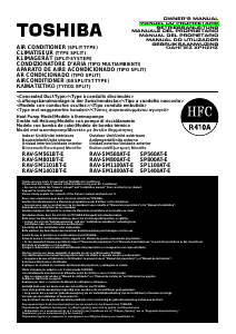 Manual Toshiba RAV-SM1401BT-E Air Conditioner