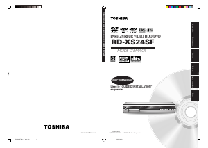 Mode d’emploi Toshiba RD-XS24SF Lecteur DVD