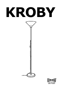 Наръчник IKEA KROBY Лампа