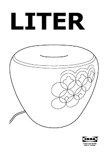 Használati útmutató IKEA LITER Lámpa