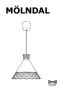Handleiding IKEA MOLNDAL Lamp