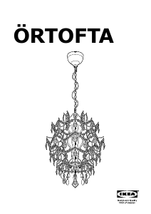 Brugsanvisning IKEA ORTOFTA Lampe