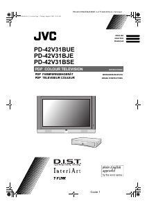 Mode d’emploi JVC PD-42V31BSE Téléviseur plasma