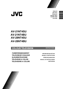 Mode d’emploi JVC AV-21NT4SU Téléviseur