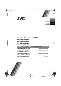 Mode d’emploi JVC AV-28H35BUE Téléviseur