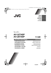 Mode d’emploi JVC AV-32T4SP Téléviseur
