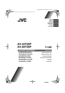 Mode d’emploi JVC AV-32T5SP Téléviseur