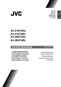 Mode d’emploi JVC AV-21NT4BU Téléviseur