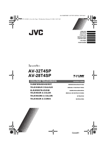 Mode d’emploi JVC AV-28T4SP Téléviseur