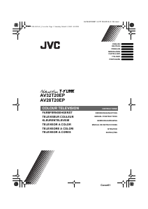 Mode d’emploi JVC AV-32T20EP Téléviseur