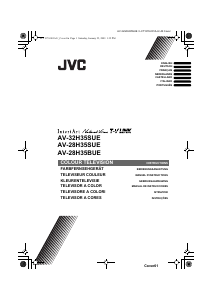 Mode d’emploi JVC AV-32H35SUE Téléviseur