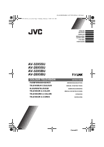 Mode d’emploi JVC AV-28X5BU Téléviseur