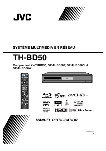 Mode d’emploi JVC TH-BD50E Système home cinéma