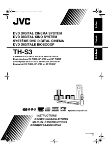 Mode d’emploi JVC TH-S3 Système home cinéma