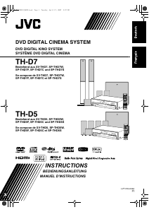 Mode d’emploi JVC TH-D5 Système home cinéma