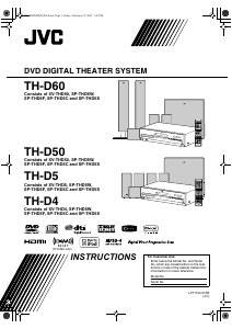 Handleiding JVC TH-D60 Home cinema set