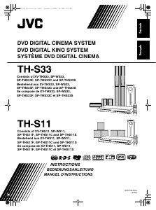 Bedienungsanleitung JVC TH-S33 Heimkinosystem