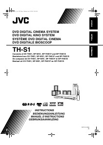 Handleiding JVC TH-S1 Home cinema set