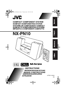 Manuale JVC NX-PN10 Sistema docking con altoparlanti