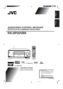 Manual JVC RX-DP20VBK Receiver