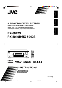 Mode d’emploi JVC RX-6042SE Récepteur